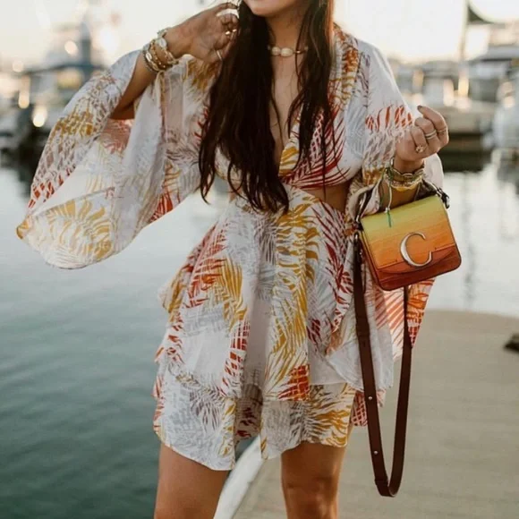 Michael Costello x REVOLVE Allete Dress- M - Picture 1 of 6